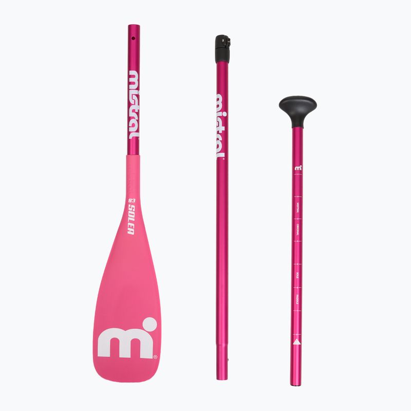 Pagaia SUP 3-częściowe Mistral Solea Alu pink 3