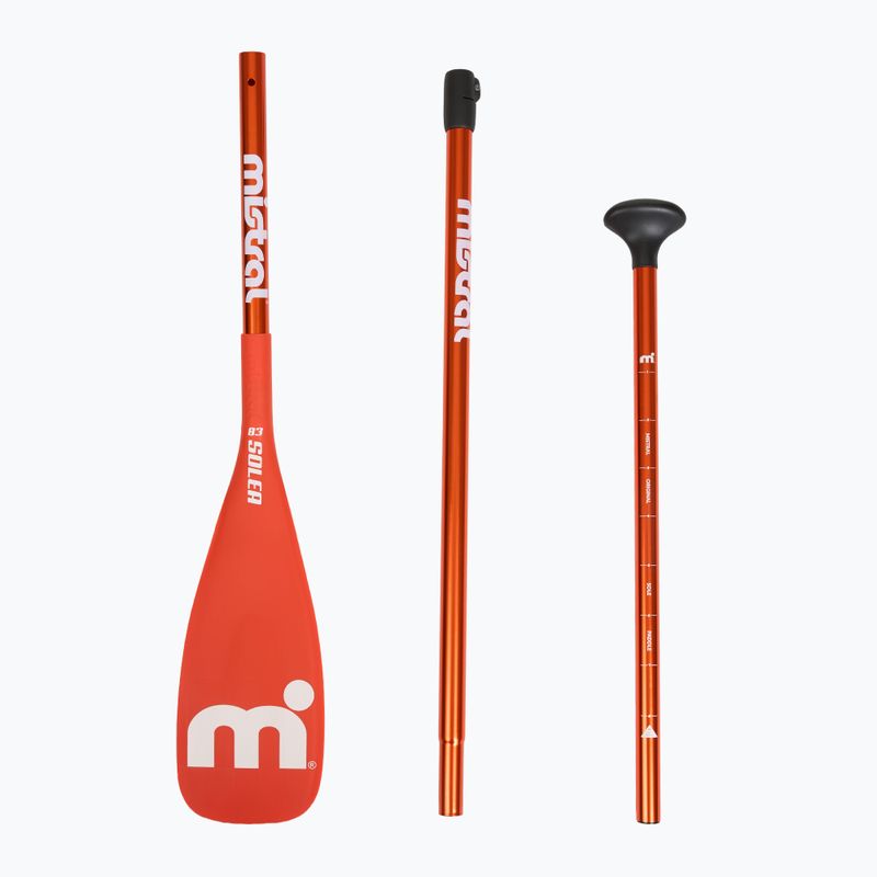 Pagaia SUP 3-częściowe Mistral Solea Alu orange 3