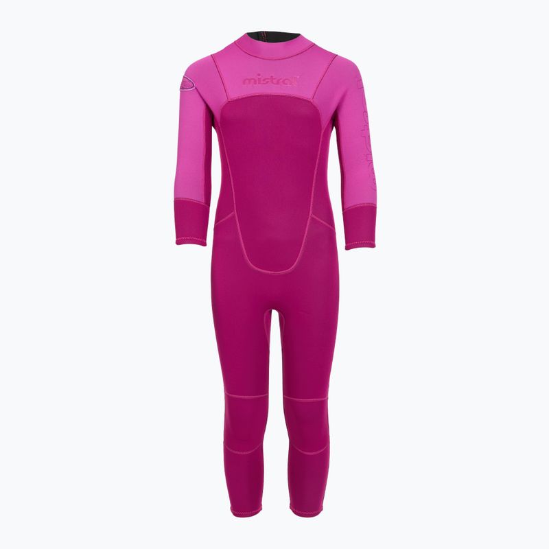 Muta da nuoto bambino Mistral Breeze 76 2,5/2mm Kids Suit pink 2