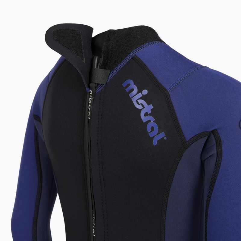 Muta da nuoto bambino Mistral Breeze 76 2,5/2mm Kids Suit black/blue 6