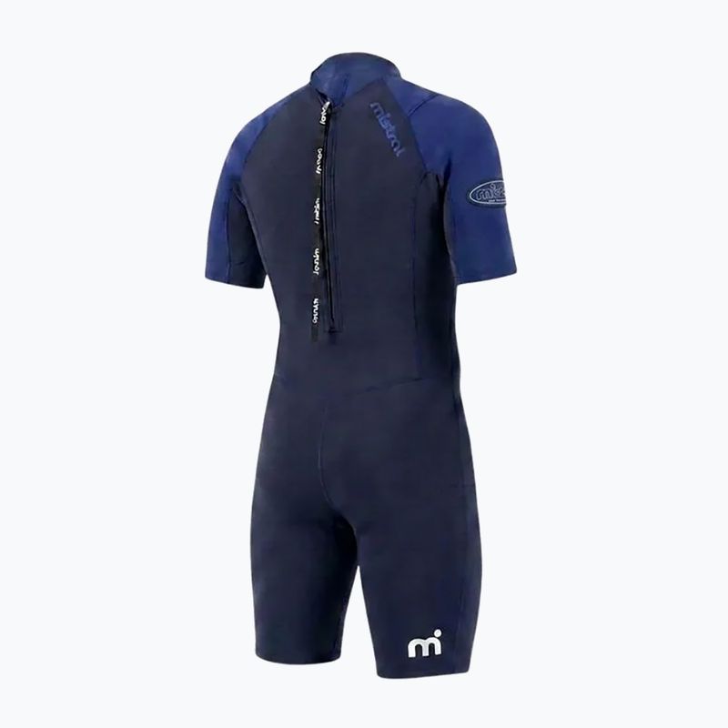 Muta da nuoto uomo Mistral Breeze 76 2,5/2mm Shorty blue 2