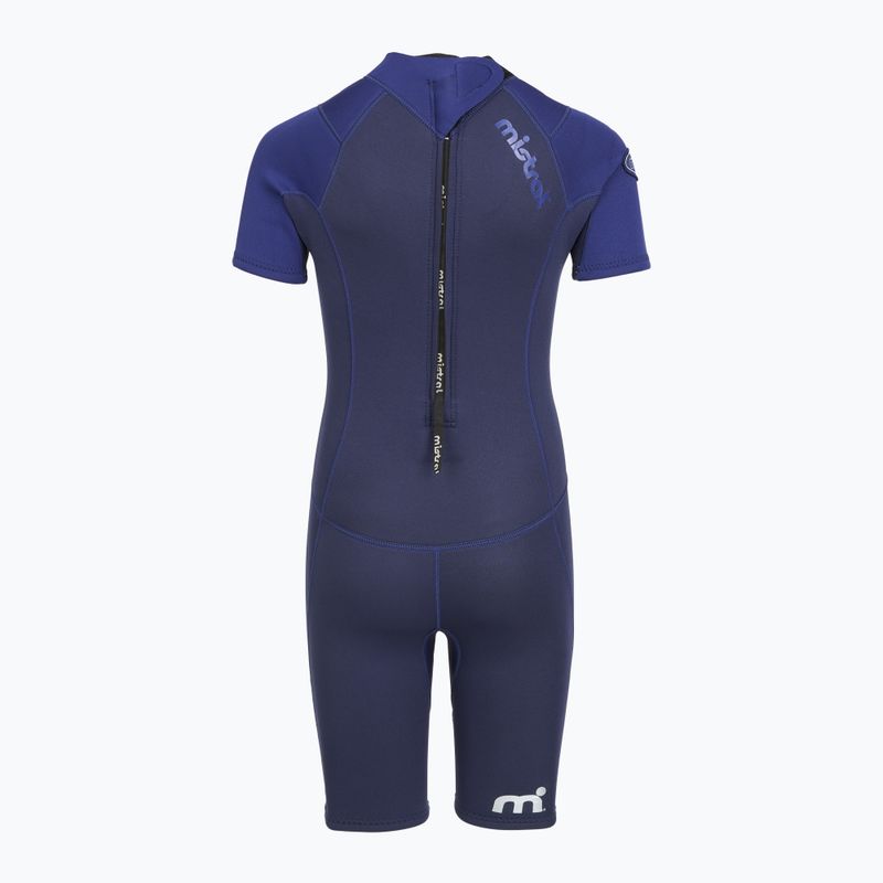 Muta da nuoto bambino Mistral Breeze 76 2,5/2mm Kids Shorty blue 3