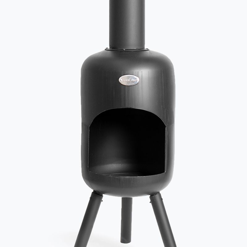 Camino da giardino BonFeu Bonbini black 5