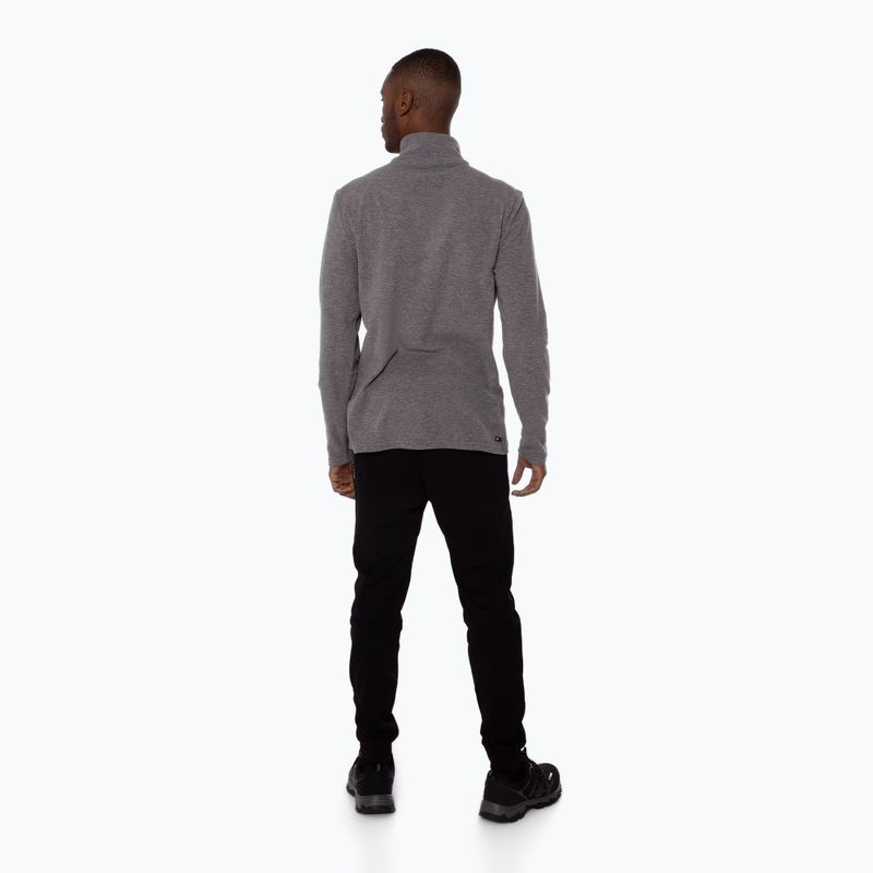 Pile uomo Protest Perfectym 1/4 Zip Active dark grey melee 3