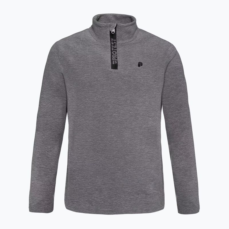 Pile uomo Protest Perfectym 1/4 Zip Active dark grey melee 6