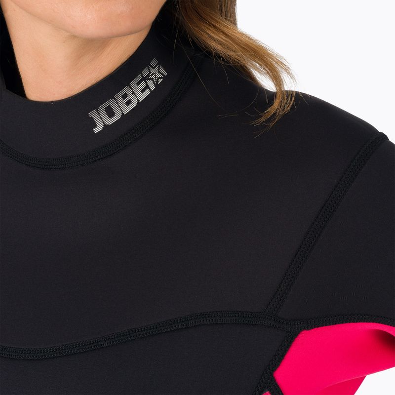 Muta da donna JOBE Sofia Fullsuit 3/2 mm rosa caldo 3