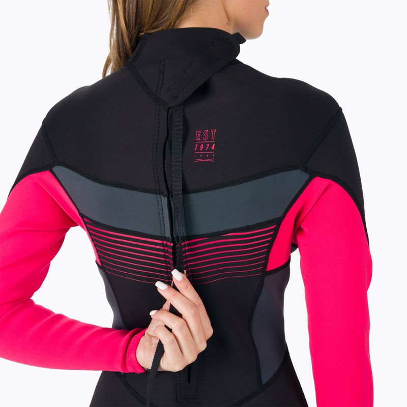Muta da donna JOBE Sofia Fullsuit 3/2 mm rosa caldo 6