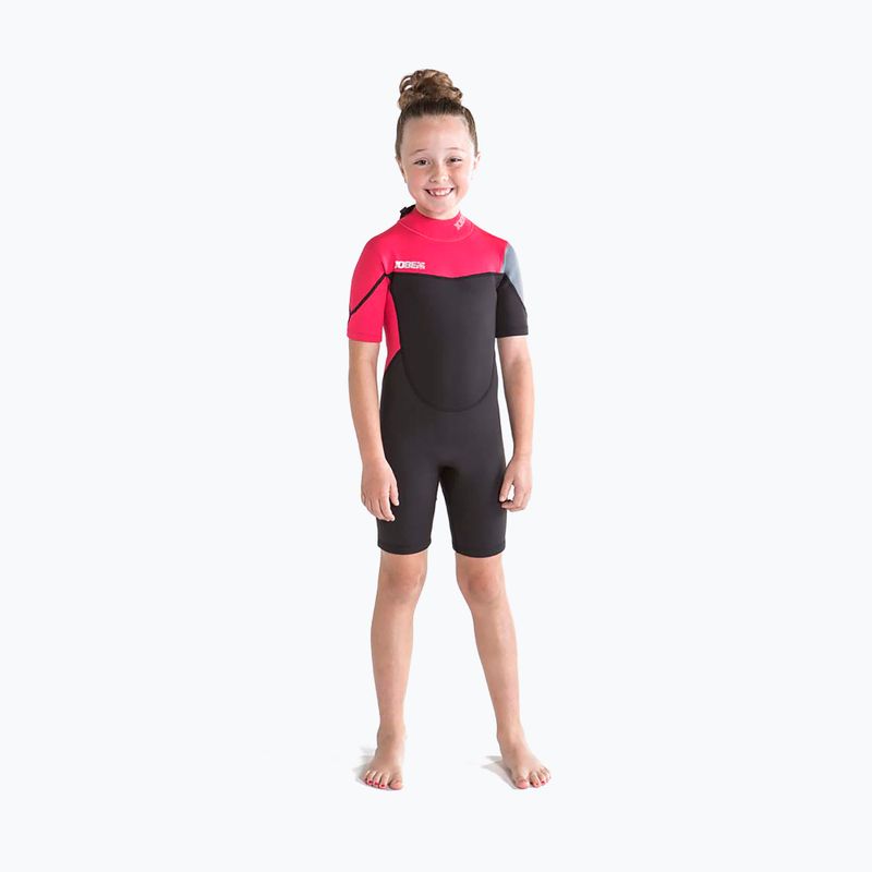 JOBE Boston 2 mm Shorty rosa schiuma da nuoto per bambini