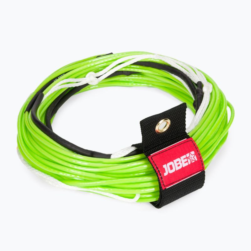 JOBE Spectra Wake corda di traino verde rivestita in PVC