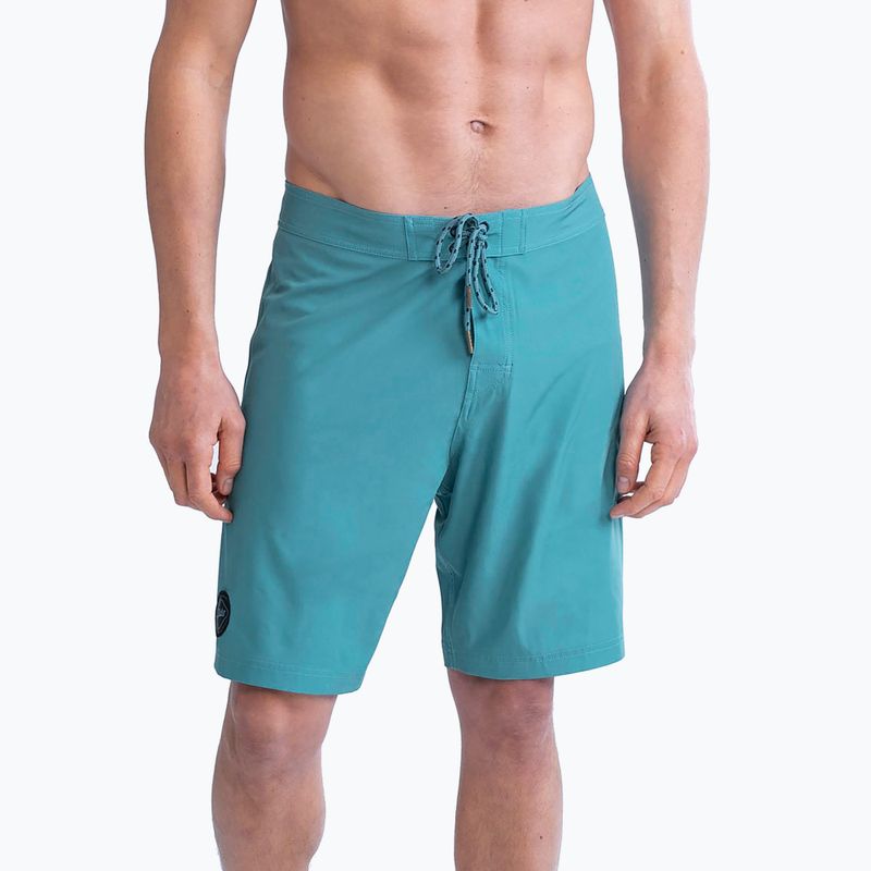 Boardshort JOBE da uomo, verde acqua vintage