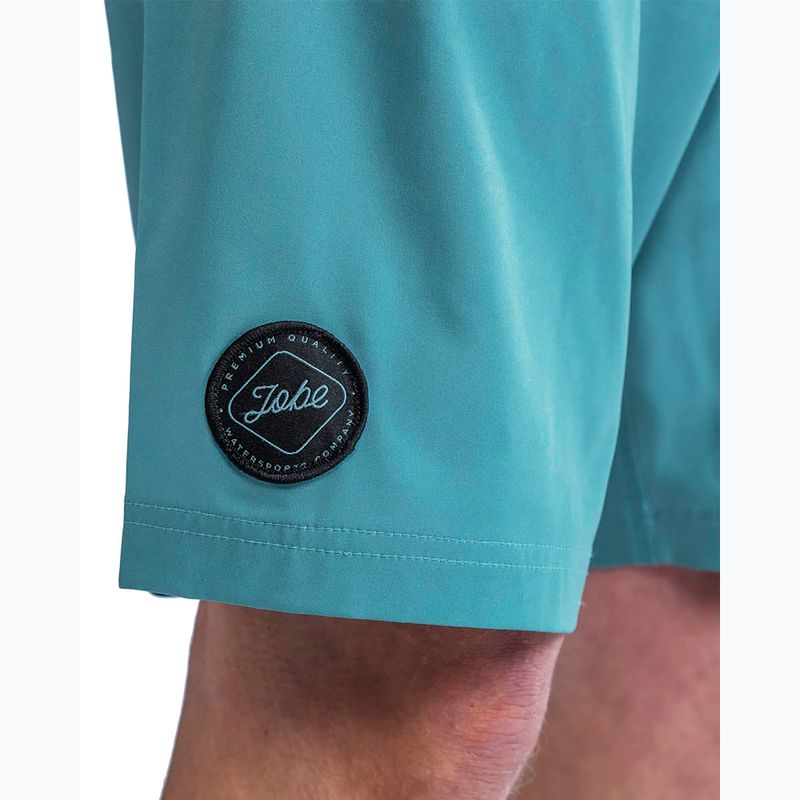 Boardshort JOBE da uomo, verde acqua vintage 4