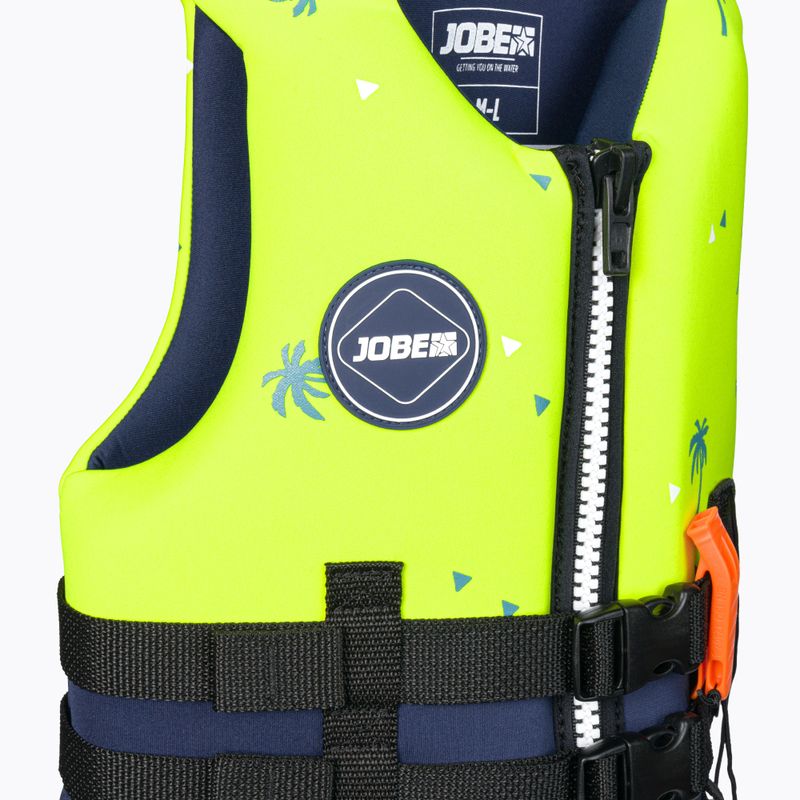 JOBE Giubbotto di salvataggio di sicurezza in neoprene giallo/marino 3