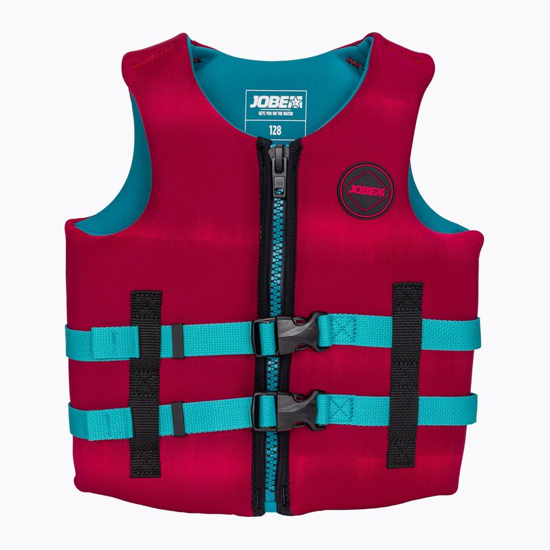 Gilet di assicurazione per bambini JOBE Neoprene rosa caldo