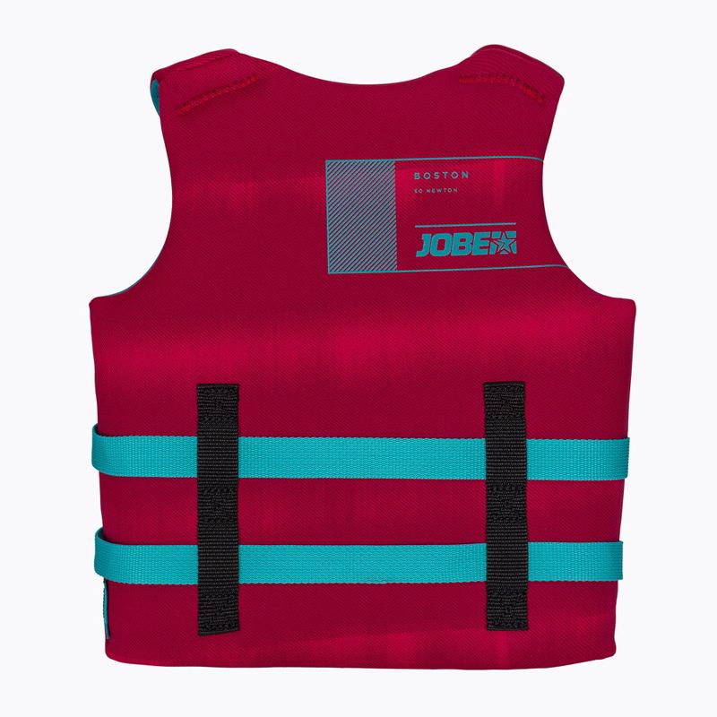 Gilet di assicurazione per bambini JOBE Neoprene rosa caldo 2