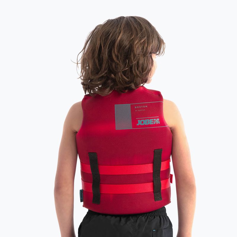 Gilet di assicurazione per bambini JOBE Neoprene rosso 2