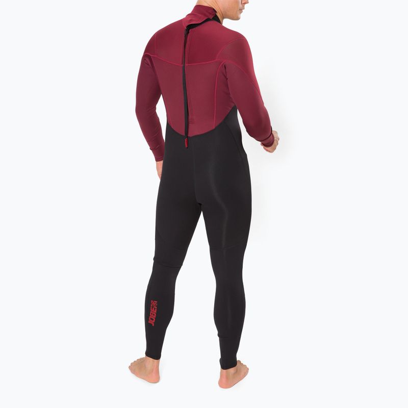 Uomo JOBE Perth Fullsuit 3/2 mm Red Swim Foam 2