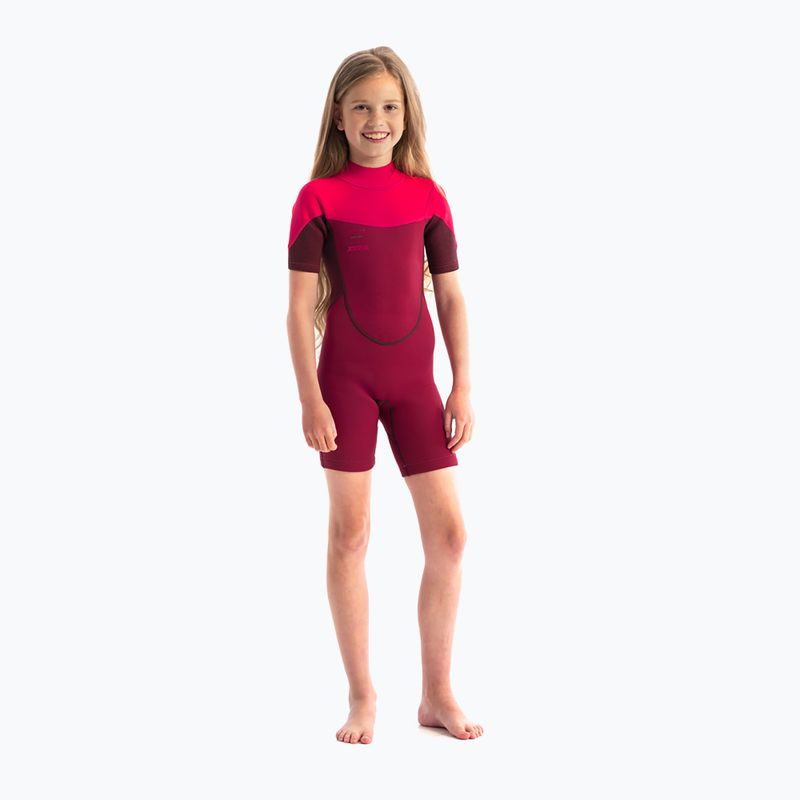 JOBE Boston 2 mm Shorty rosa caldo schiuma da nuoto per bambini 2