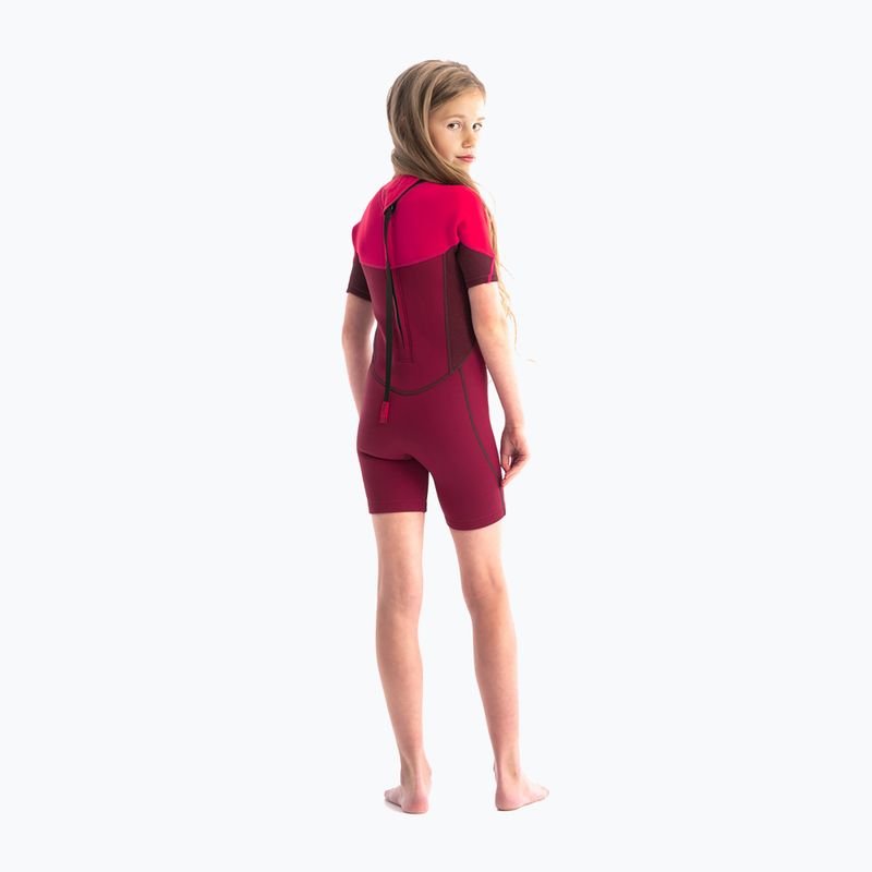 JOBE Boston 2 mm Shorty rosa caldo schiuma da nuoto per bambini 3