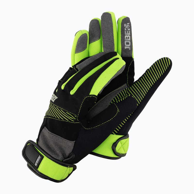 Guanti da wakeboard da uomo JOBE Suction nero/verde