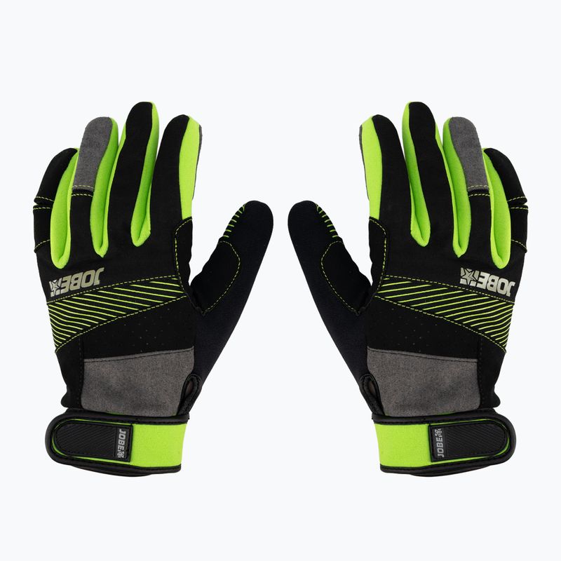 Guanti da wakeboard da uomo JOBE Suction nero/verde 3