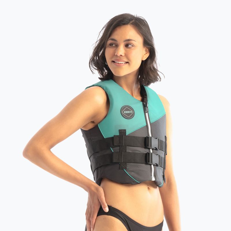Gilet di assicurazione da donna JOBE Nylon Life Vest vintage/teal 11