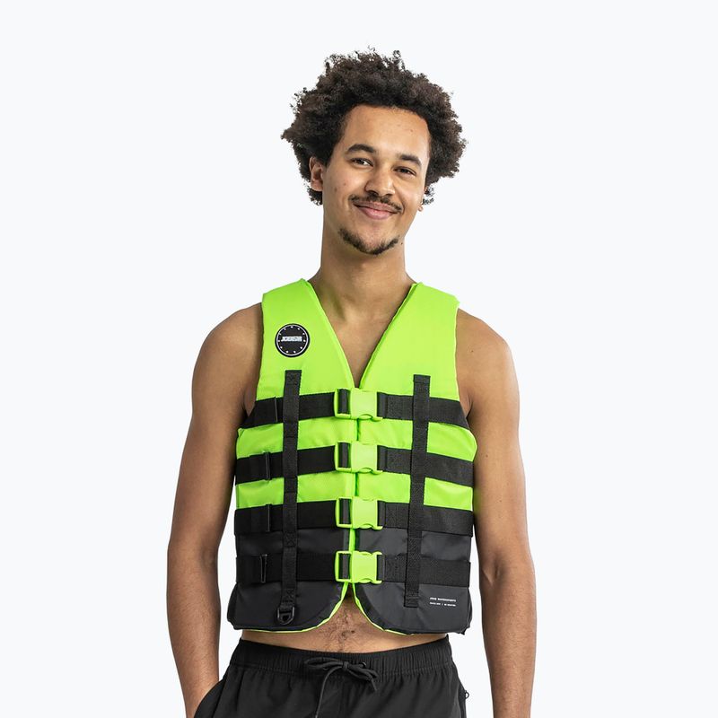 Gilet di assicurazione JOBE 4 Buckle lime