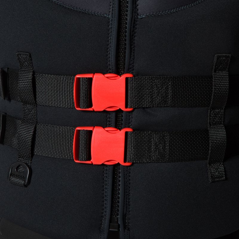 Gilet da uomo JOBE in neoprene rosso bordeaux 4