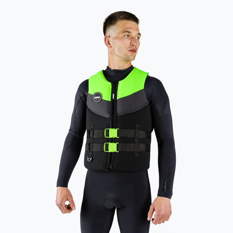 Gilet da uomo JOBE in neoprene lime/verde