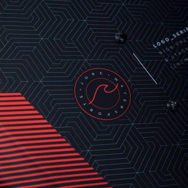 JOBE Logo Series Wakeboard nero/rosso 6
