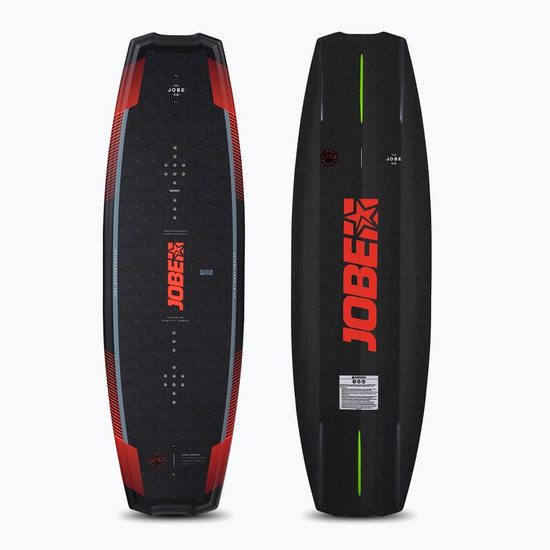 JOBE Logo Series Wakeboard nero/rosso 4