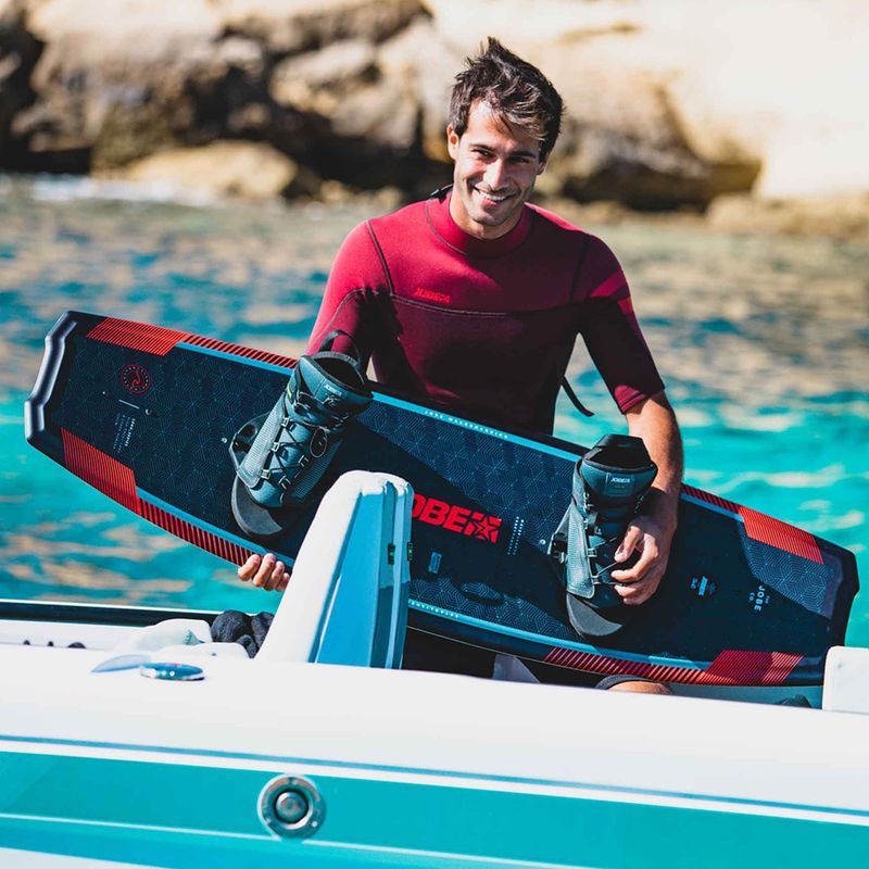 JOBE Logo Series Wakeboard nero/rosso 5