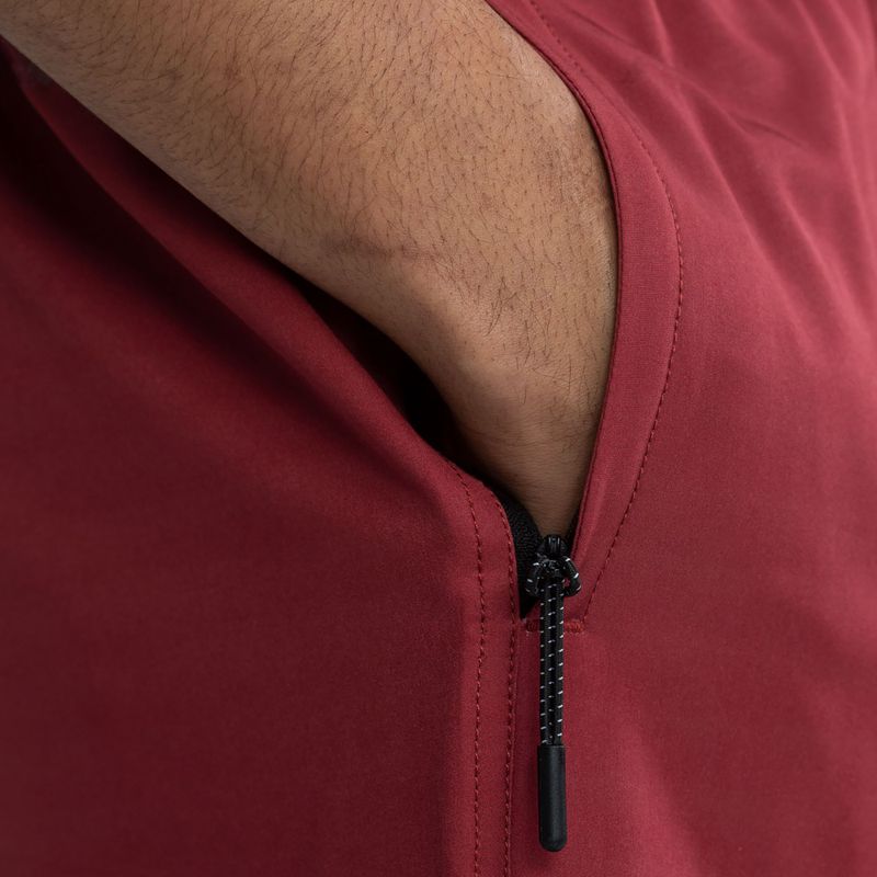 Pantaloncini da bagno JOBE Uomo rosso bordeaux 5