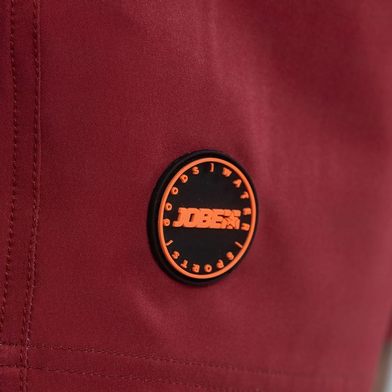 Pantaloncini da bagno JOBE Uomo rosso bordeaux 7