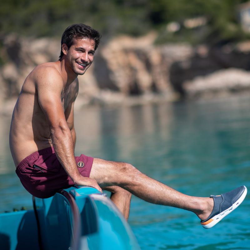 Pantaloncini da bagno JOBE Uomo rosso bordeaux 5