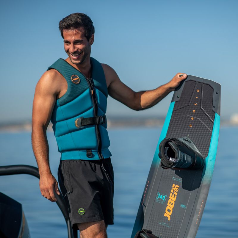 Pantaloncini da bagno JOBE uomo nero profondo 7