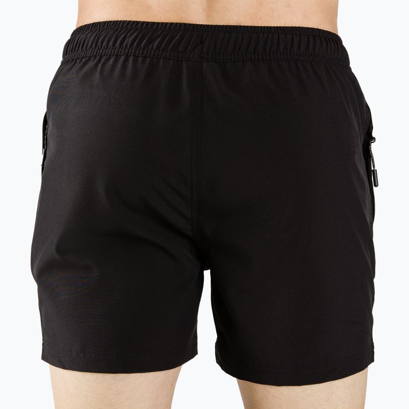 Pantaloncini da bagno JOBE uomo nero profondo 3
