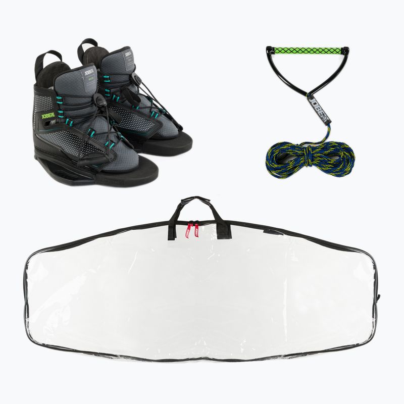 JOBE Vanity Wakeboard Set 136 & Maze nero/blu/verde 4