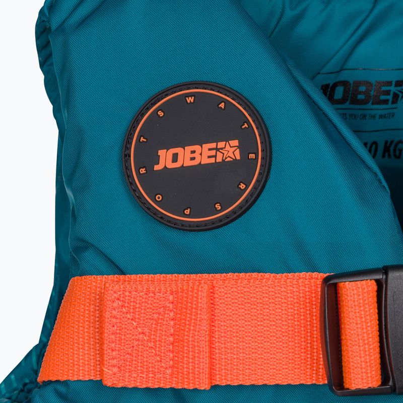 Gilet da bambino JOBE in nylon verde acqua 2