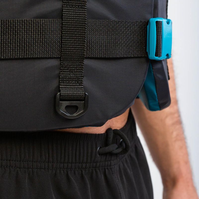 Gilet di salvataggio JOBE con 4 fibbie, verde acqua 5