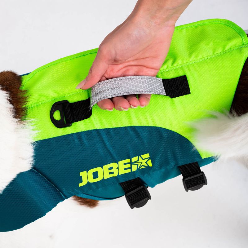 JOBE Pet Vest gilet di sicurezza per cani lime/teal 4