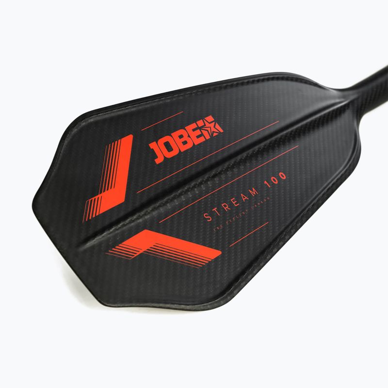 Pagaia SUP JOBE Stream Carbon 100 arancione in 3 pezzi 2