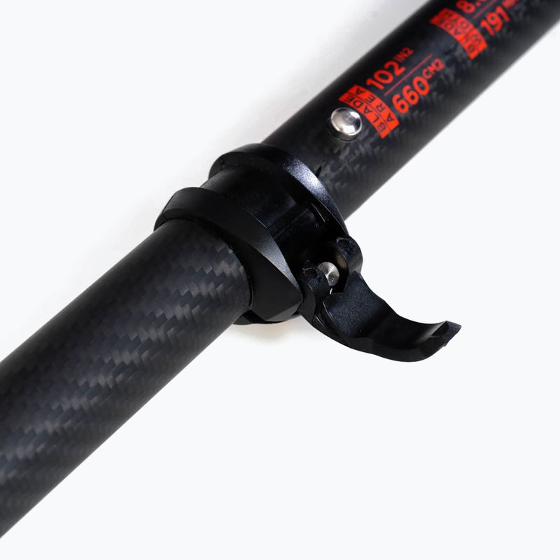 Pagaia SUP JOBE Stream Carbon 100 arancione in 3 pezzi 6