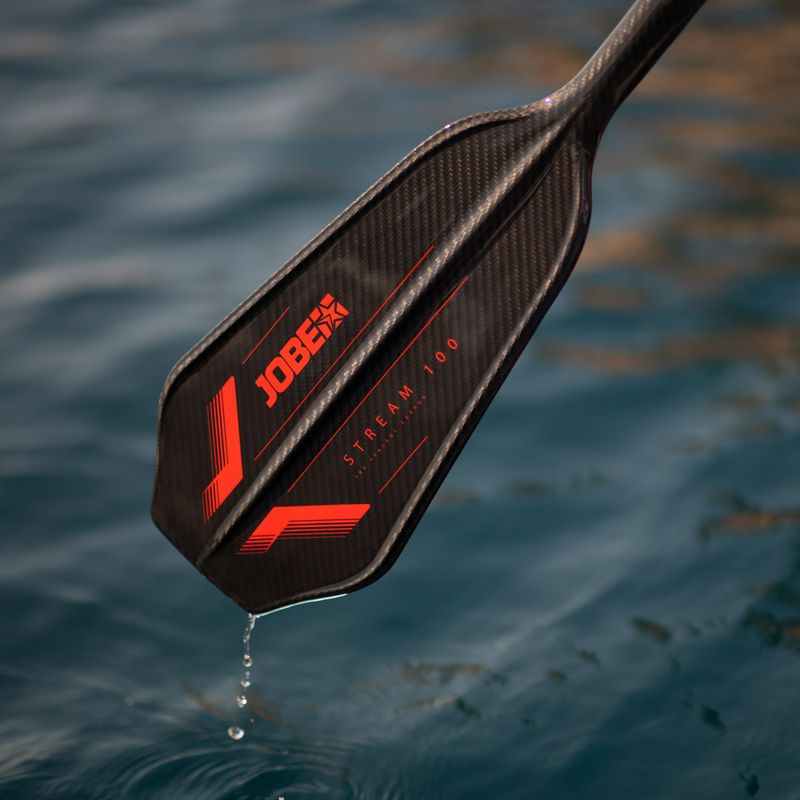 Pagaia SUP JOBE Stream Carbon 100 arancione in 3 pezzi 8