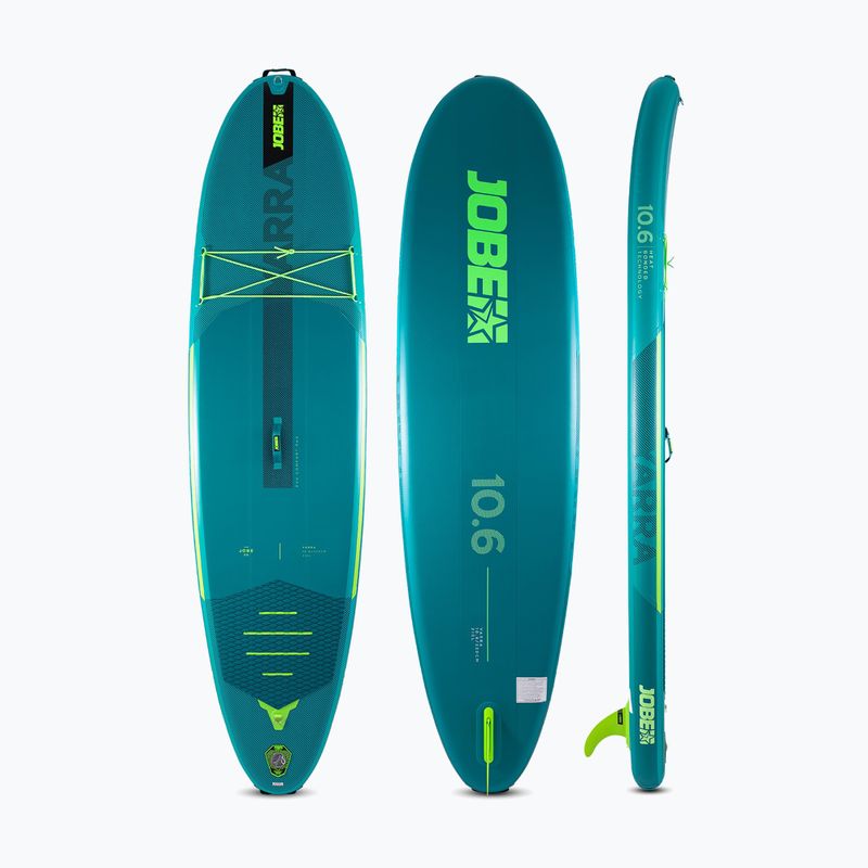 Tavola da SUP JOBE Yarra 10'6" verde acqua 2