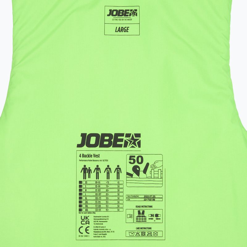 Gilet di assicurazione JOBE 4 Buckle lime 5