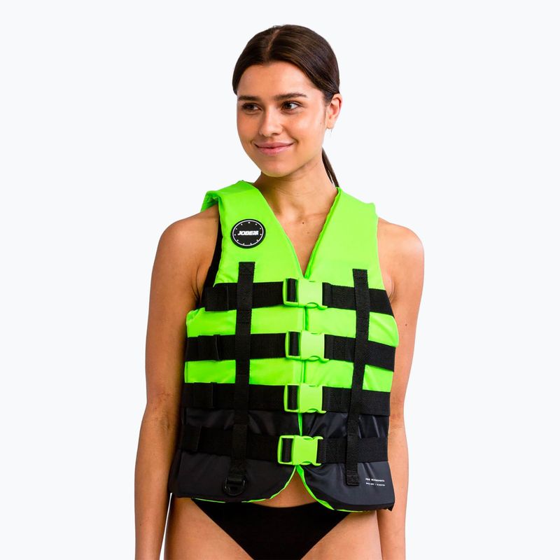 Gilet di assicurazione JOBE 4 Buckle lime