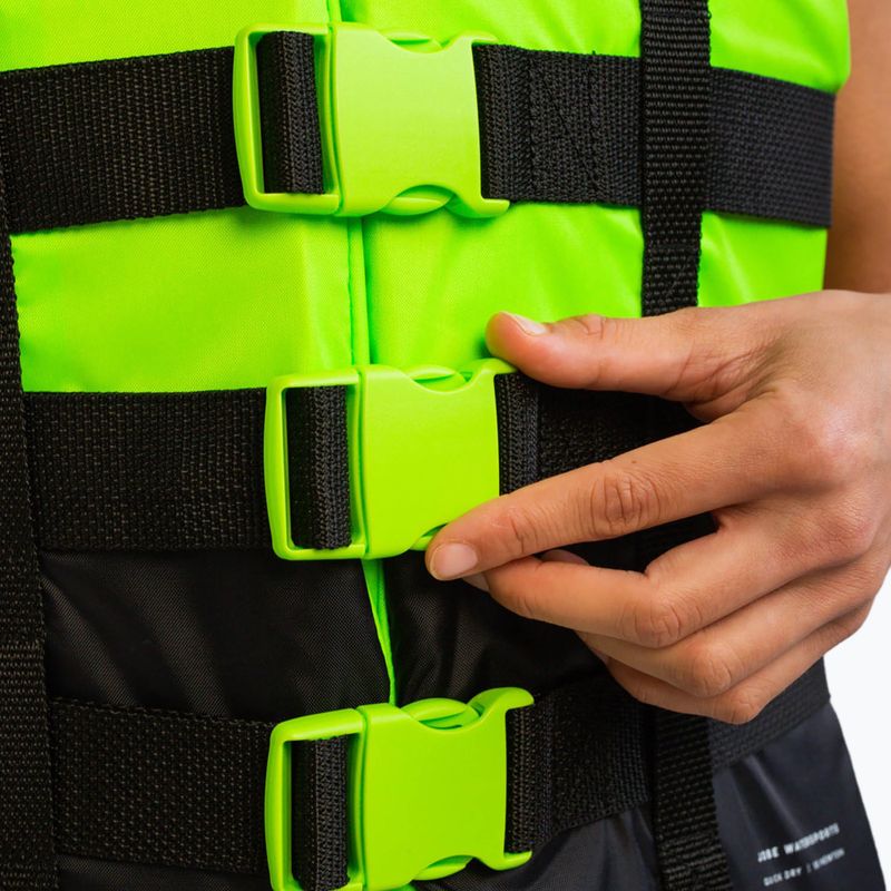 Gilet di assicurazione JOBE 4 Buckle lime 5