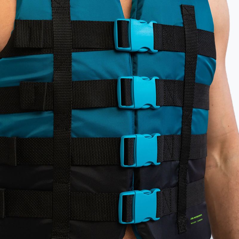 JOBE 4 Buckle gilet di assicurazione verde acqua 3