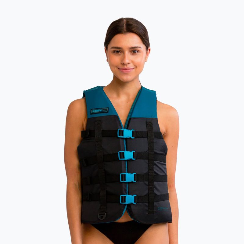 Gilet di assicurazione JOBE Dual Life verde acqua