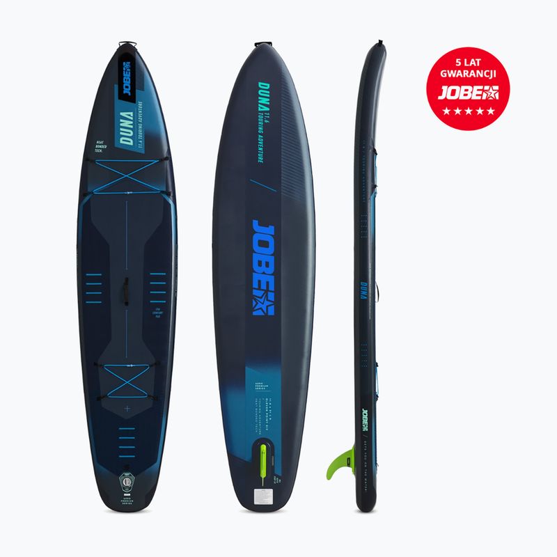 Pacchetto tavola da SUP JOBE Aero Duna 11'6" blu 2